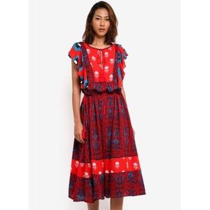 Desigual Sigrid Tie Dress